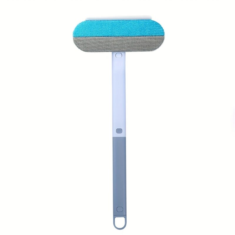 Long-Handle Pet Hair Remover: Durable Roller for Cat & Dog Fur on Sofas & Beds