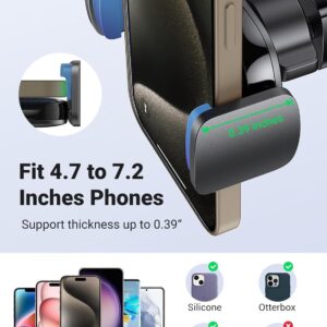 UGREEN Car Phone Holder Mount. Dashboard Windshield Smartphone Cradle. Strong Suction. Compatible with iPhone 16 Pro Max. Galaxy S24 Ultra