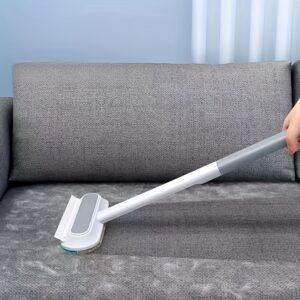 Long-Handle Pet Hair Remover: Durable Roller for Cat & Dog Fur on Sofas & Beds