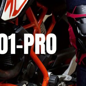Cuirassier Pro Knee Pads: Reflective Motocross & Motorbike Safety Guards